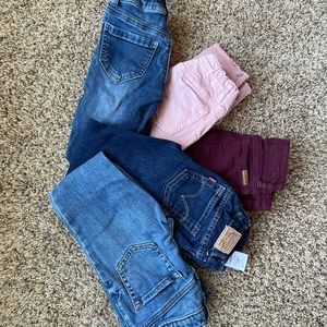 Lot of girls size 7 jeans